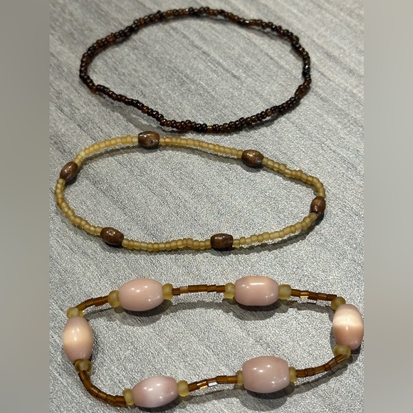 Set of 3 Bracelets -Perfect Fall Colors - Picture 1 of 4